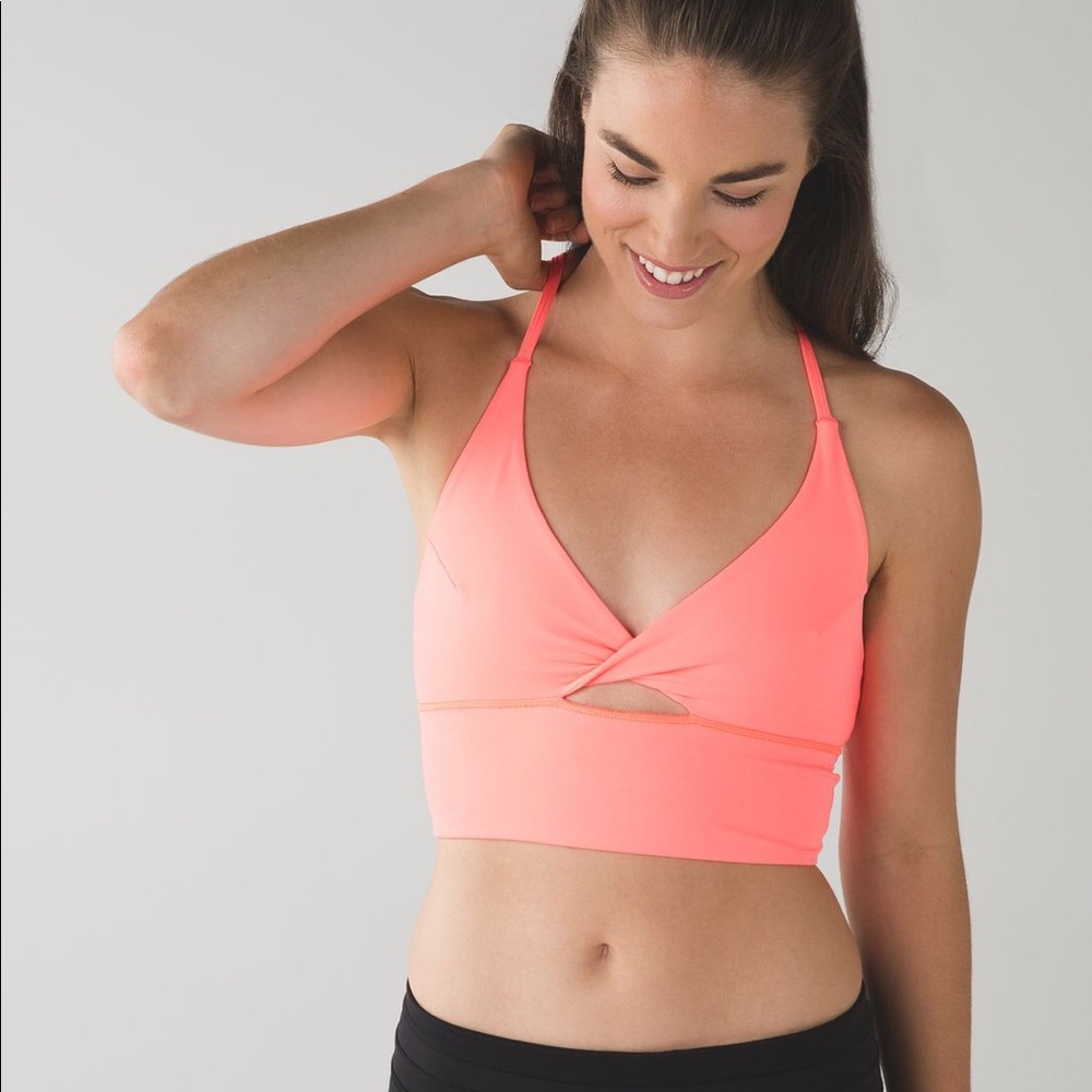 lululemon Twist bra Long Line sz 4 NEW